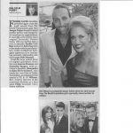 Newspaper clip from face the world foundation