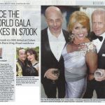 Newspaper clip from face the world foundation